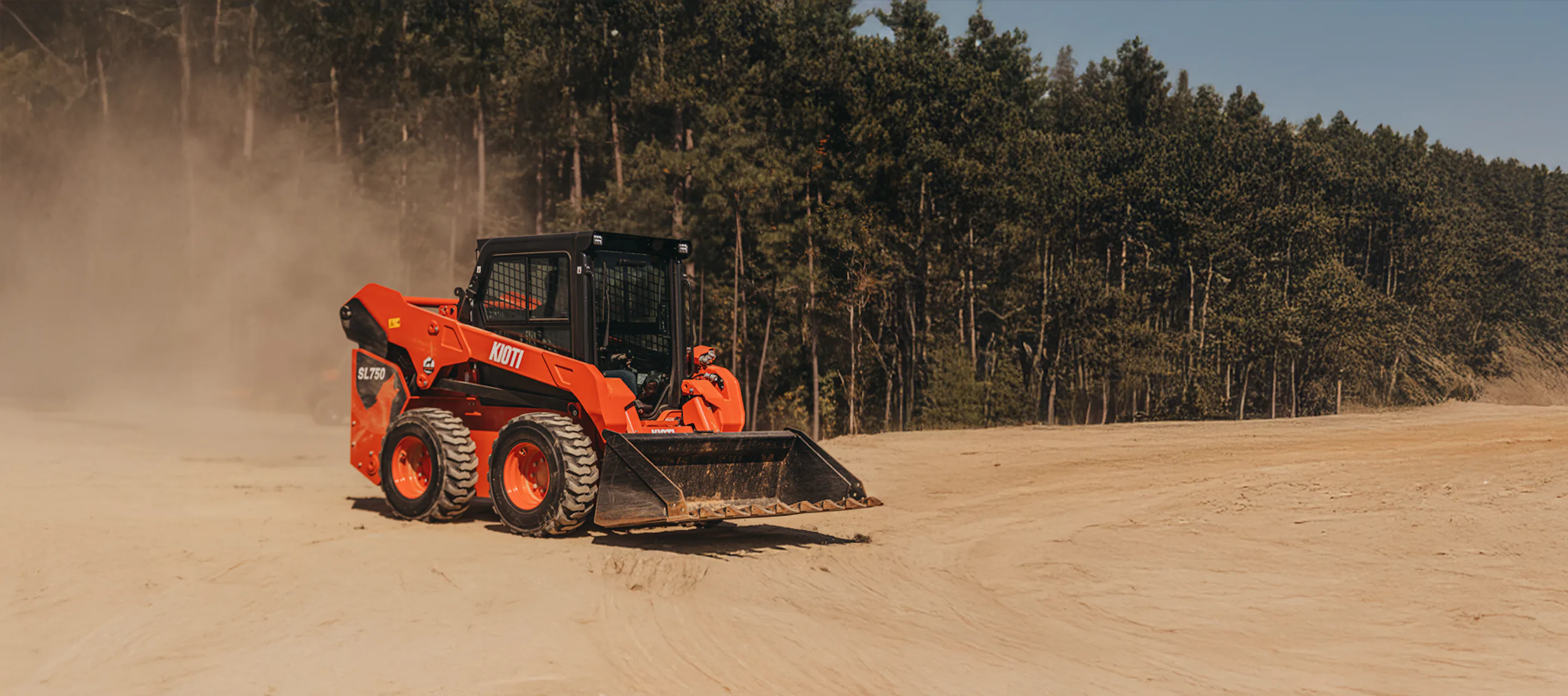 Topcon Loader Compact Track Loaders & Skid Steers with exceptional lift heights.